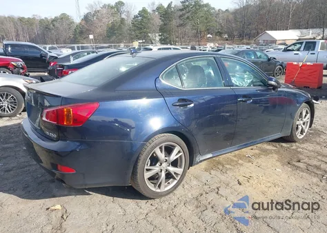 2010 Lexus Is 250 z USA, uszkodzony, nr VIN JTHBF5C22A5112349